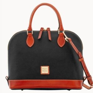 Pebble Grain Zip Zip Sachel